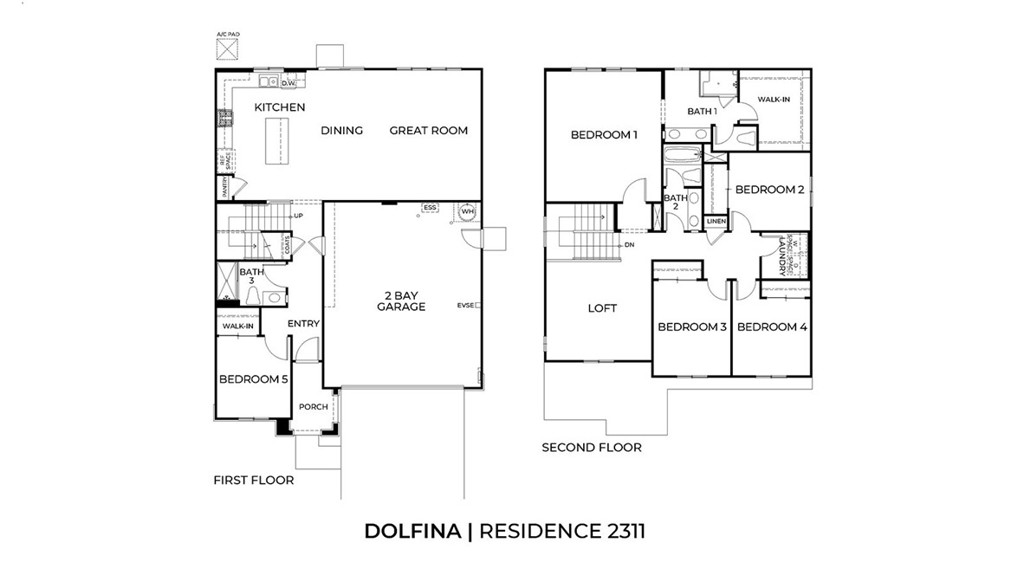 83283 Thrush Way Indio, CA 92201 - Photo 2 of 2 Floor plan