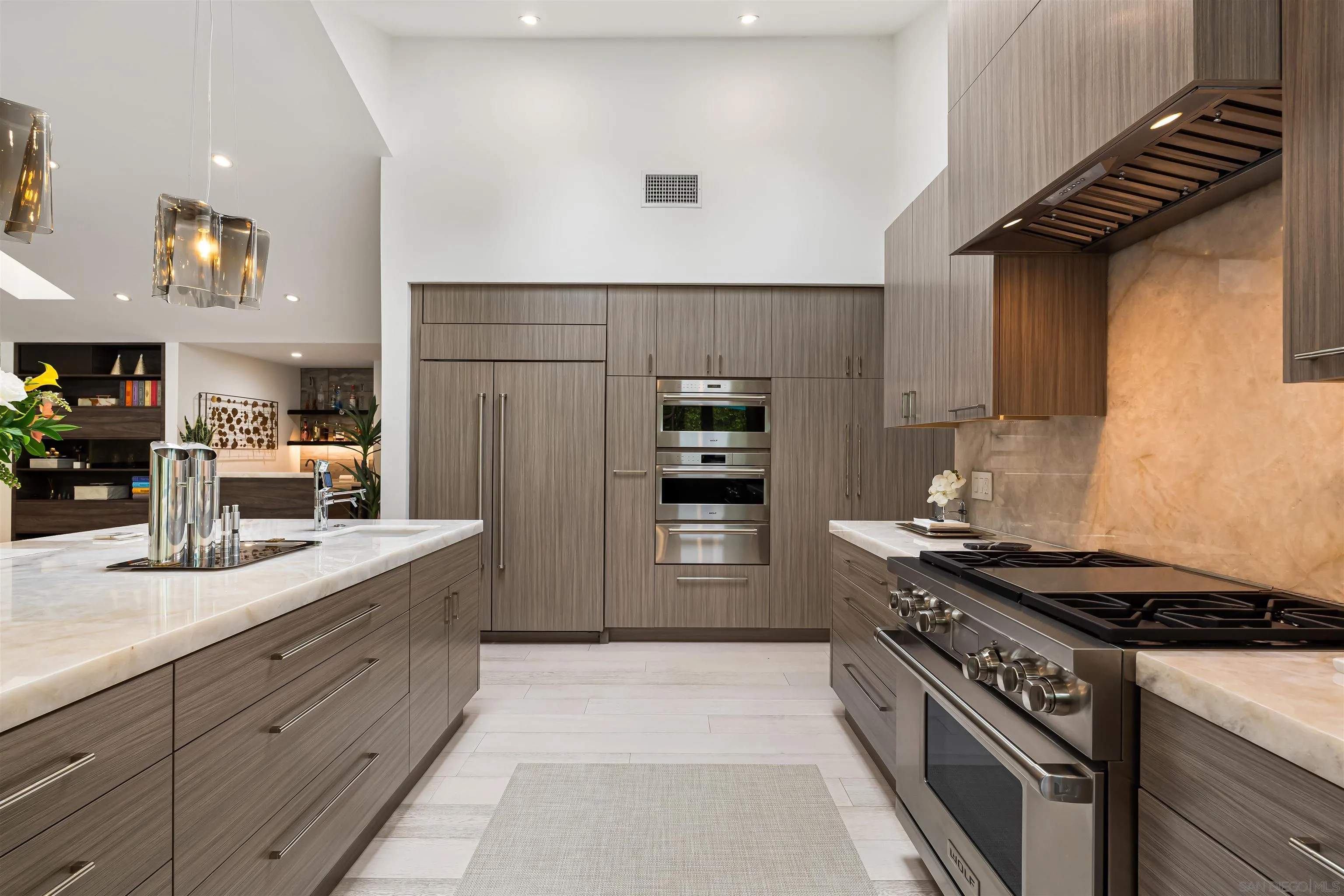 6887 Avenida Andorra La Jolla, CA 92037 - Photo 18 of 75 a kitchen with a stove and a refrigerator