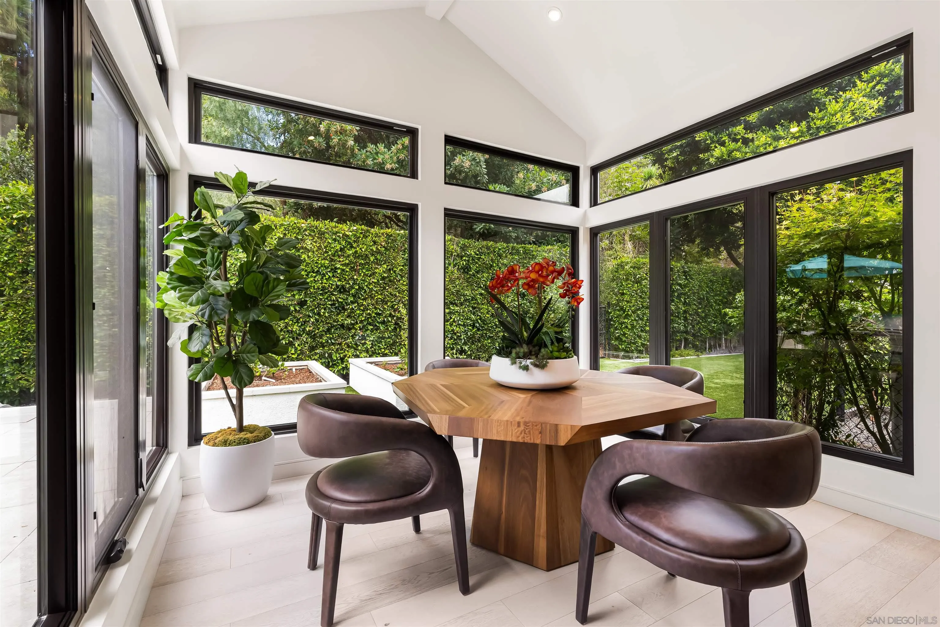 6887 Avenida Andorra La Jolla, CA 92037 - Photo 31 of 75 a view of a dining room with furniture window and outer view