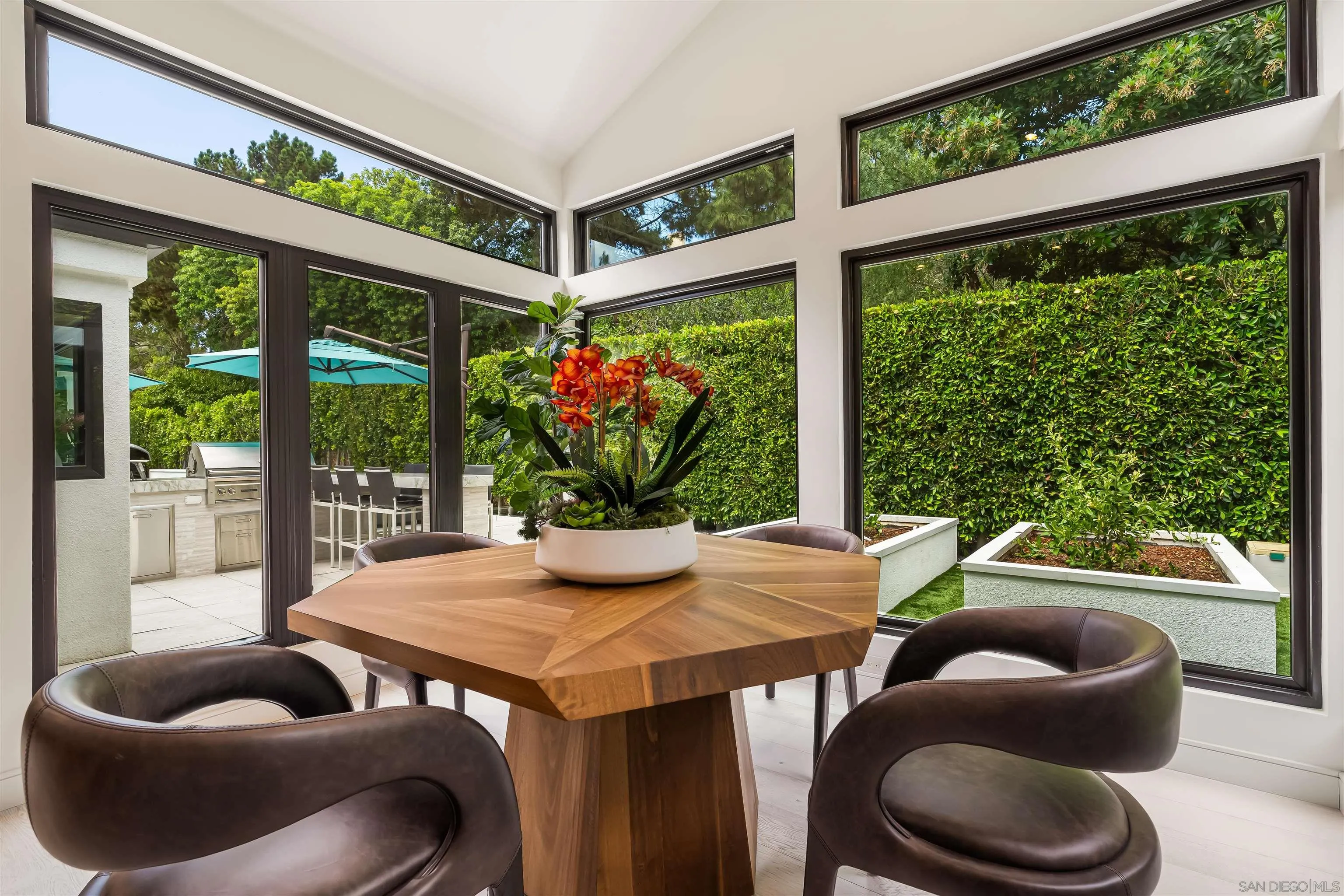 6887 Avenida Andorra La Jolla, CA 92037 - Photo 32 of 75 a outdoor dining space with furniture and garden view