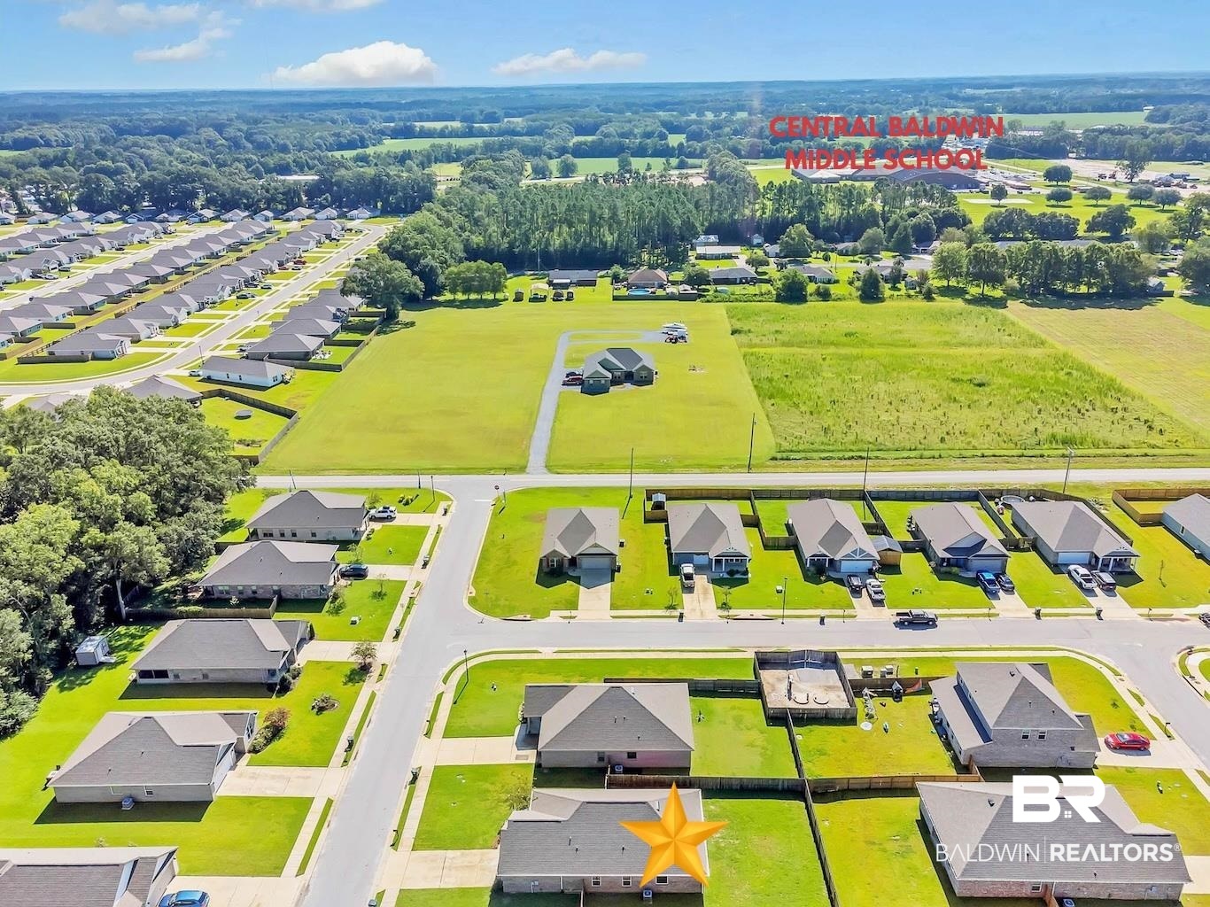 16461 Prado Loop Loxley, AL 36551 - Photo 75 of 78 Aerial view of residential area