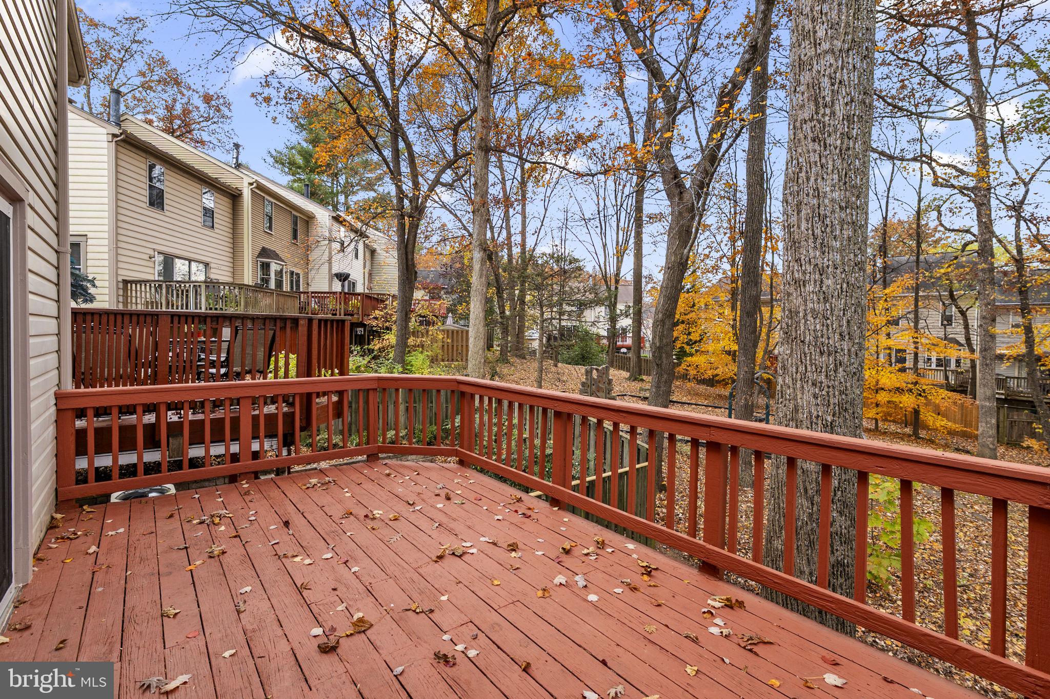 4 Waterside Court Germantown, MD 20874 - Photo 14 of 37 a view of wooden deck