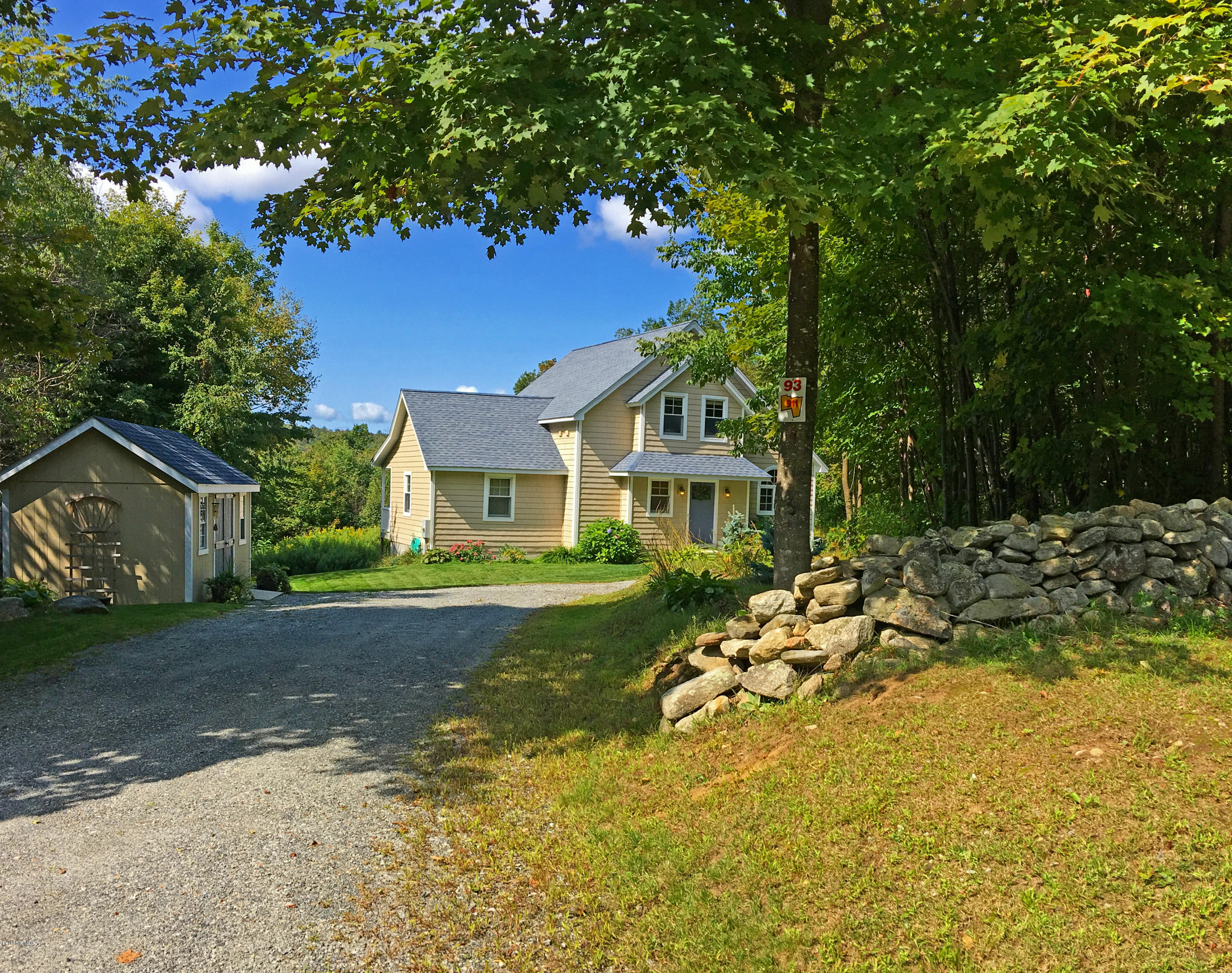93 Stebbins Road Otis, MA 01253 - Photo 2 of 41 a view of a house with a yard