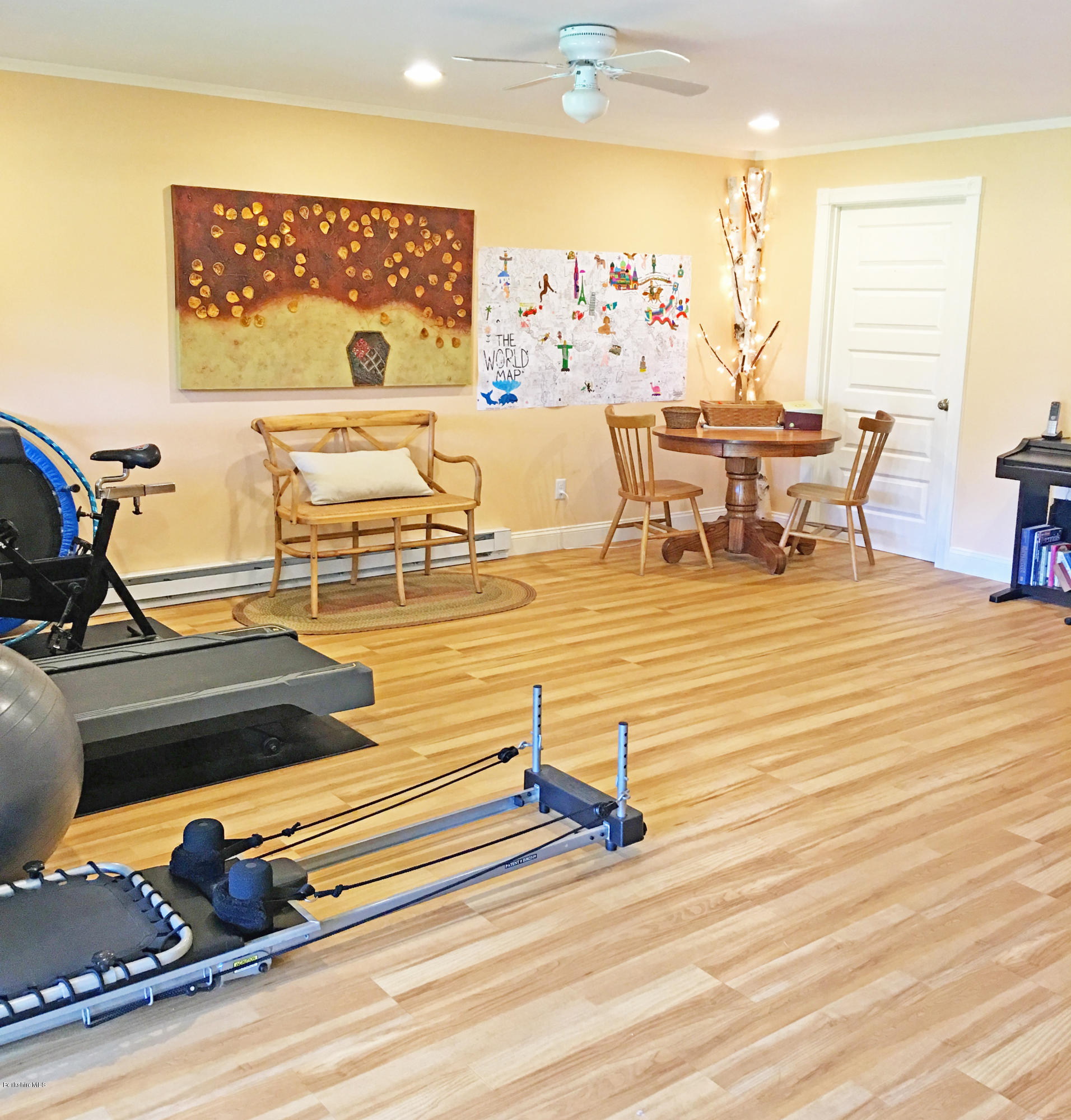 93 Stebbins Road Otis, MA 01253 - Photo 29 of 41 a view of a room with gym equipment