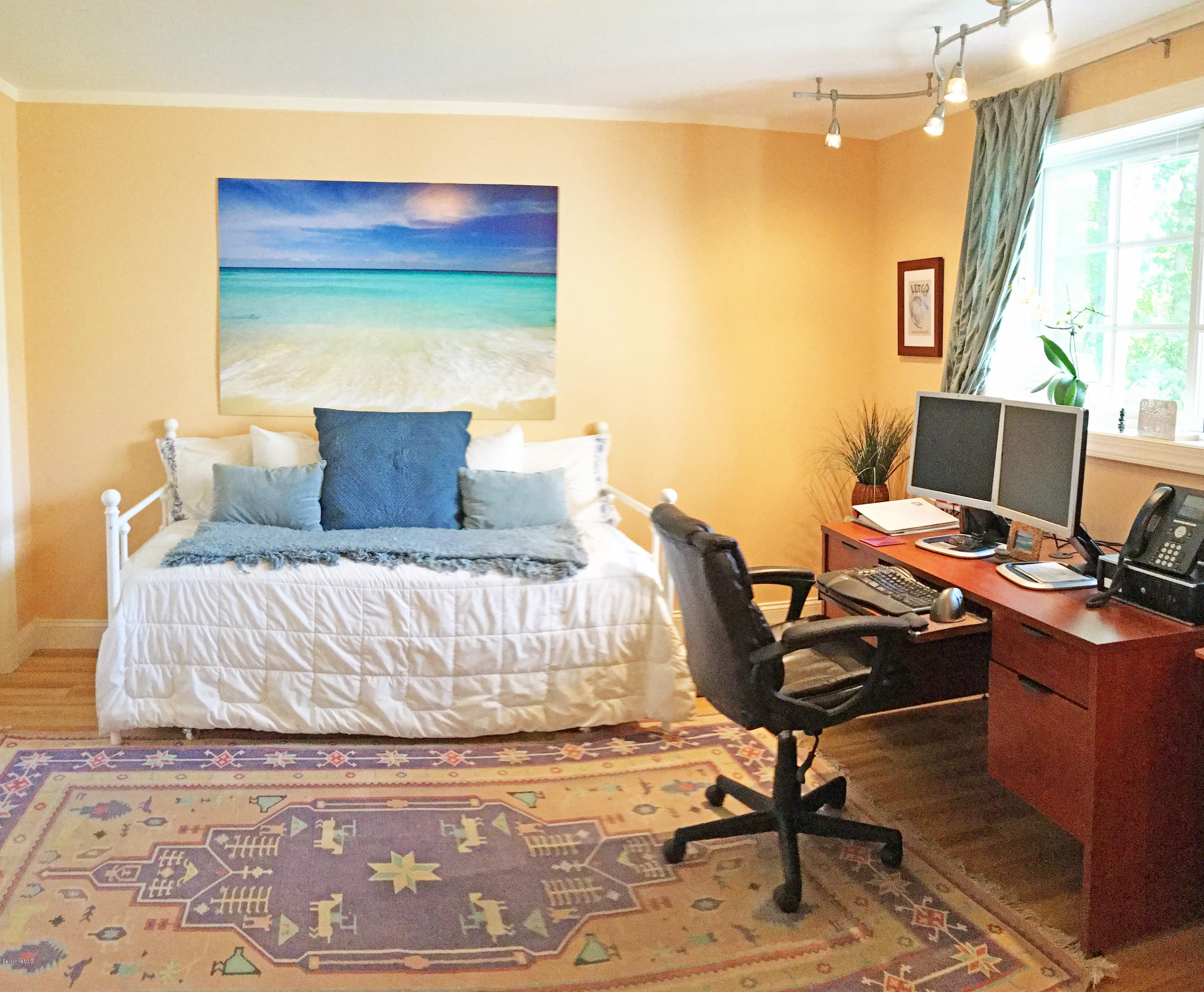 93 Stebbins Road Otis, MA 01253 - Photo 32 of 41 a view of a workspace with furniture