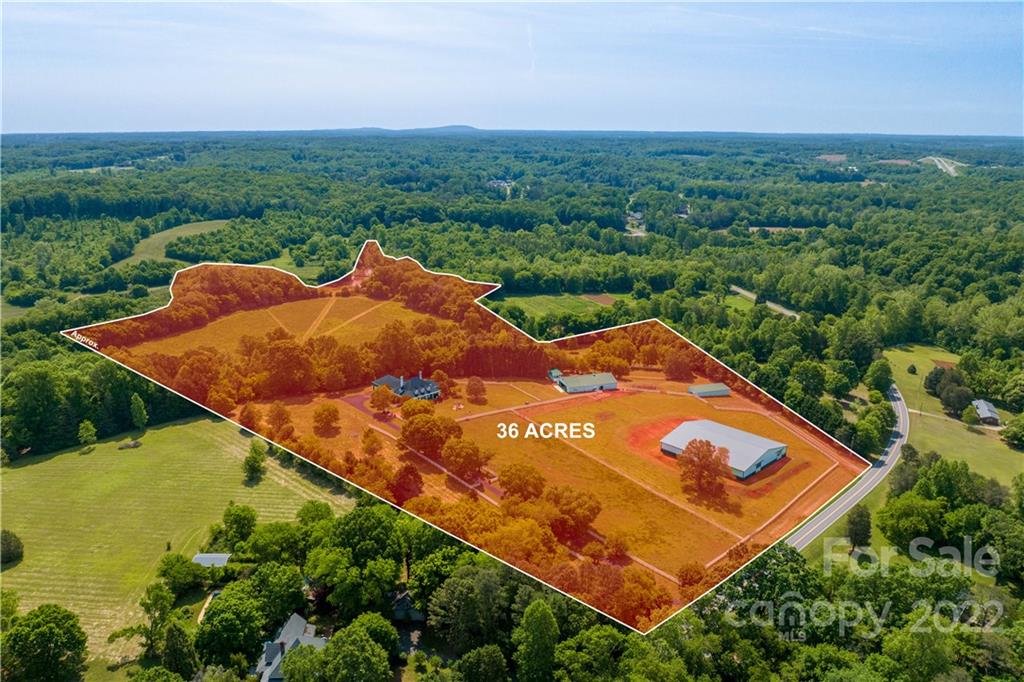 3674 River Road Hickory, NC 28602 - Photo 35 of 48 an aerial view of a house