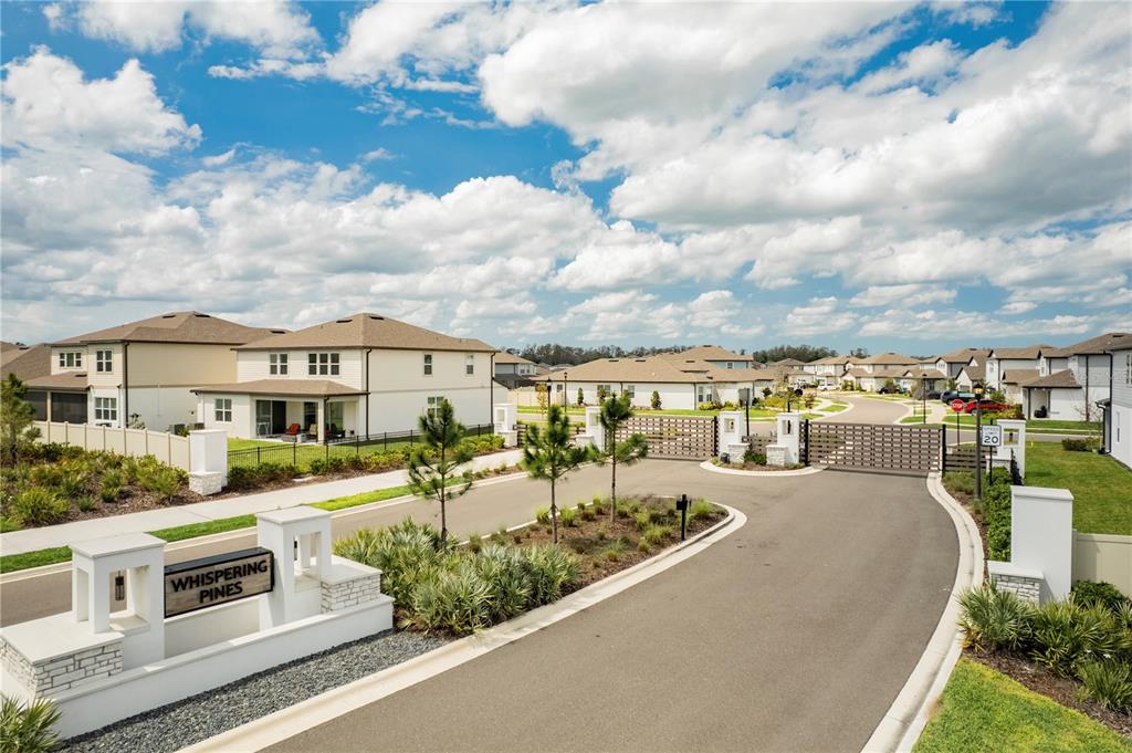 20864 Cherry River Road Land O' Lakes, FL 34638 - Photo 5 of 48 a view of a city from a terrace