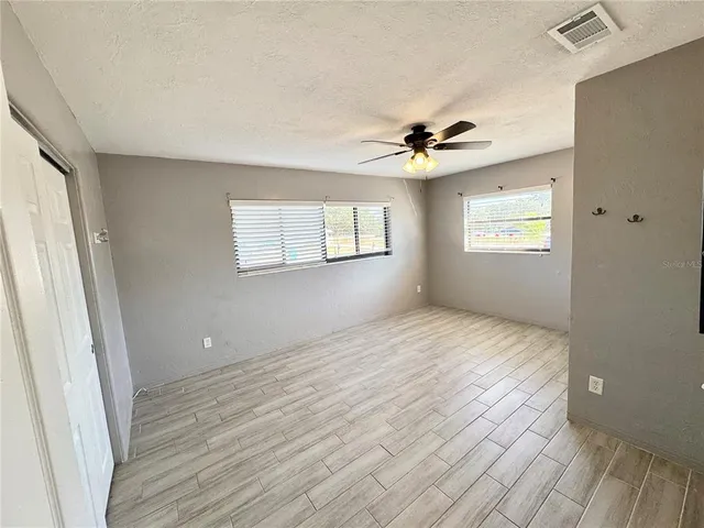 a view of a walk in closet