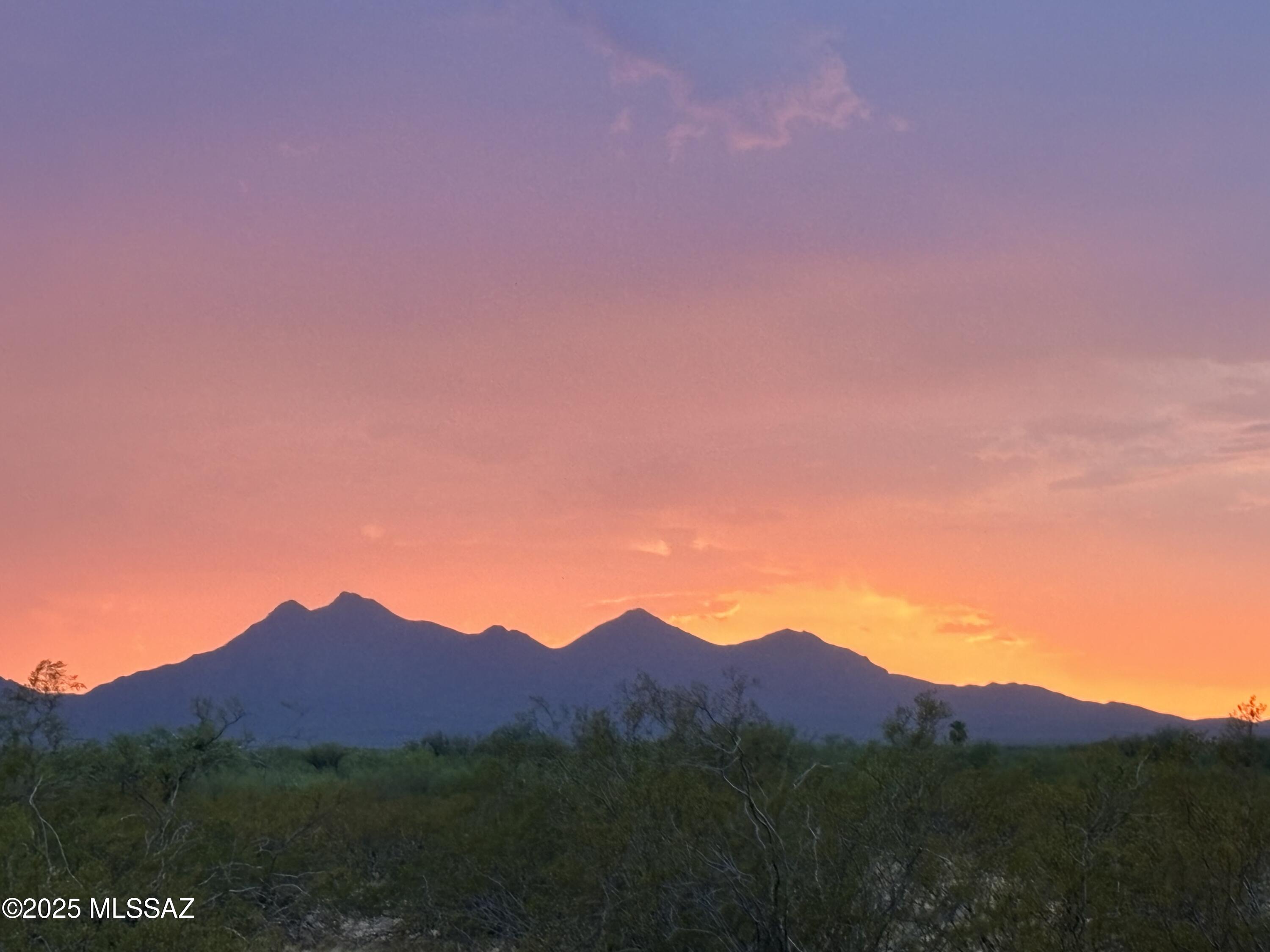 12055 North Musket Road Marana, AZ 85653 - Photo 17 of 17 Beautiful sunset and mountain views from back yard