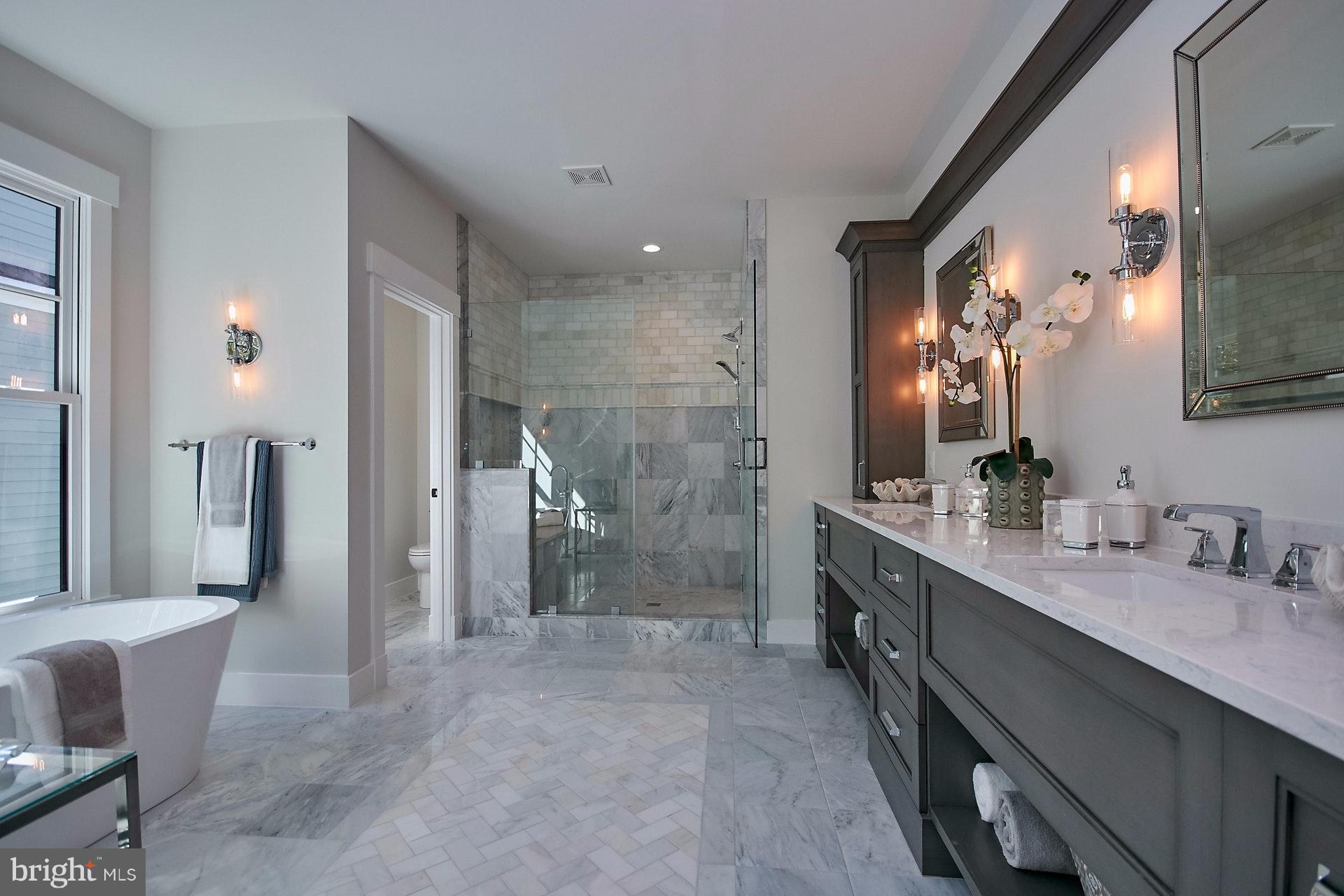 3313 John Marshall Drive Arlington, VA 22207 - Photo 16 of 30 Luxurious Master Bath