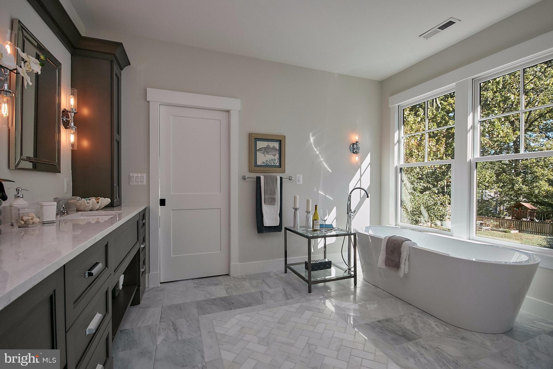 3313 John Marshall Drive Arlington, VA 22207 - Photo 17 of 30 Soaking Tub - Master Bath