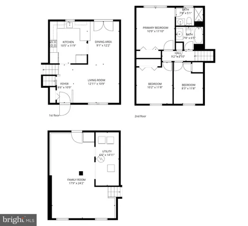 a view of livingroom with furniture