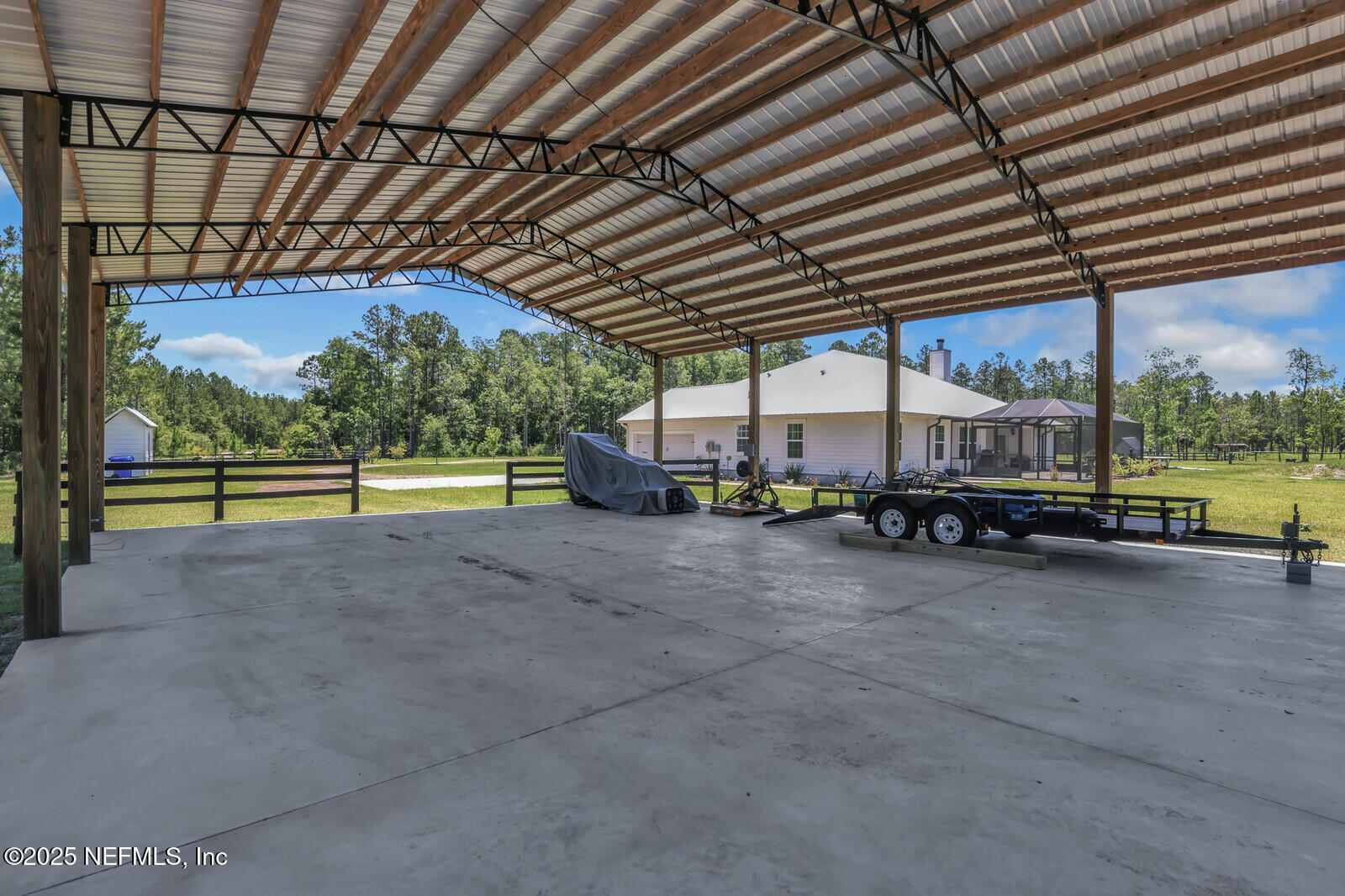34390 Mitigation Trail Callahan, FL 32011 - Photo 11 of 70 Pole barn now closed in