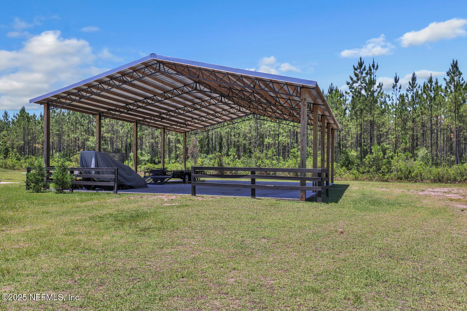 34390 Mitigation Trail Callahan, FL 32011 - Photo 10 of 70 Pole barn now closed in
