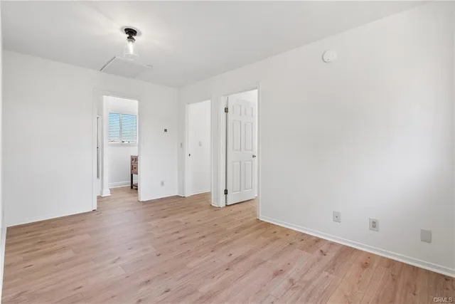 wooden floor in an empty room