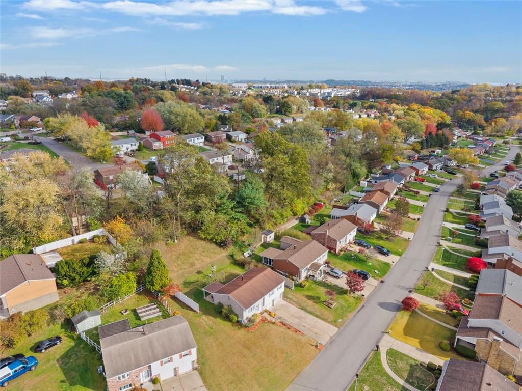4036 Crabapple Drive McKees Rocks, PA 15136 - Photo 38 of 39 an aerial view of residential houses with outdoor space
