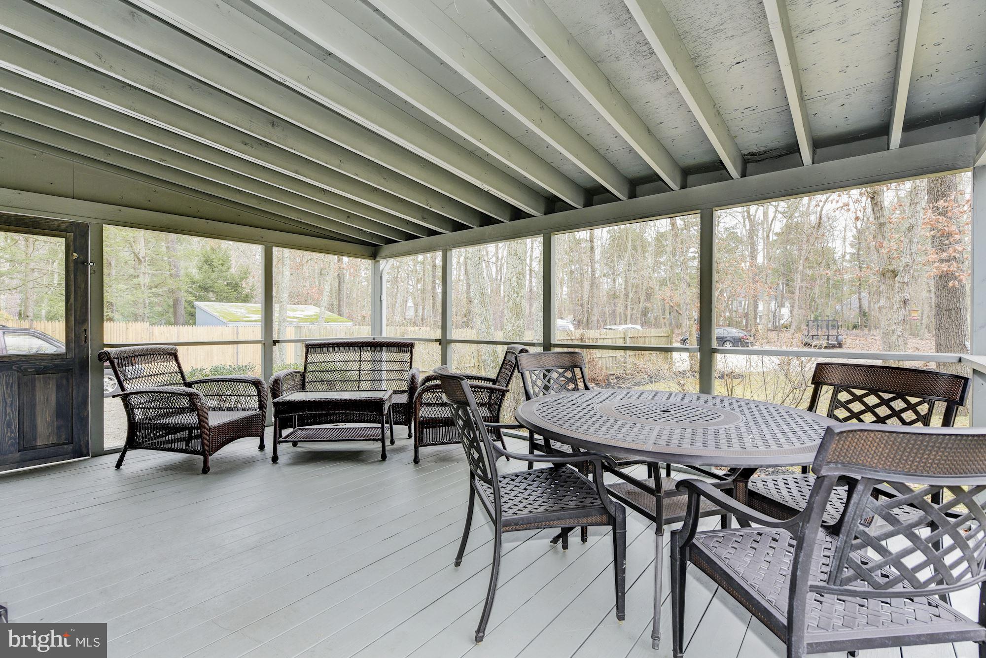 33 Tuckerton Road Shamong, NJ 08088 - Photo 23 of 27 Screened Porch