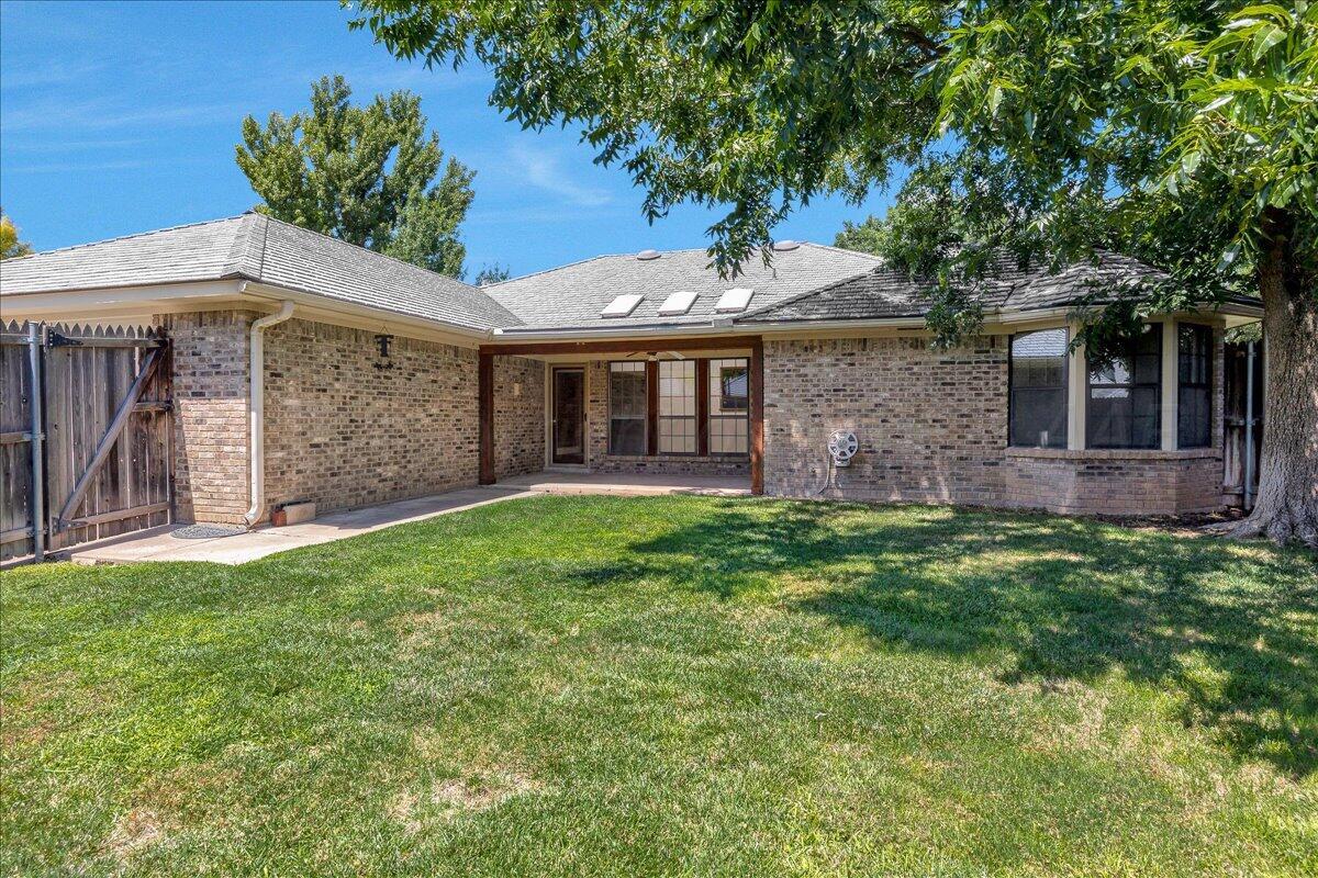 3627 Tripp Avenue Amarillo, TX 79121 - Photo 8 of 31 Rear Home Back Yard
