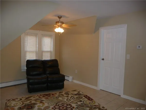 a view of room with a couch