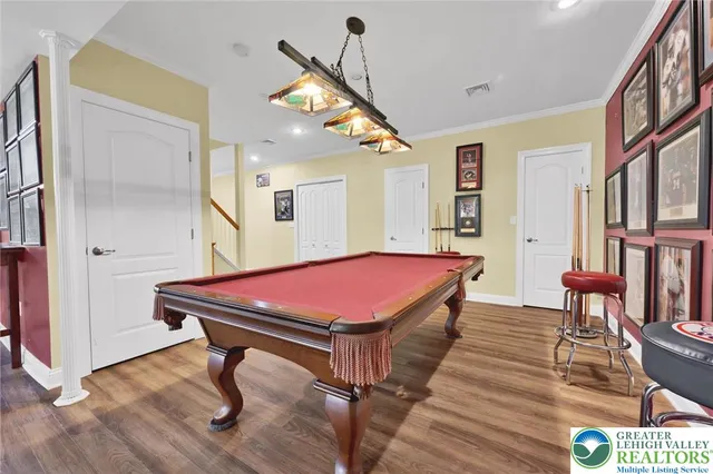 a view of an entryway with a window