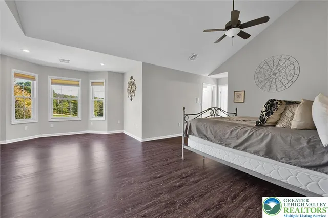 a view of a house with a ocean view