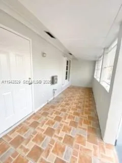 a view of empty room