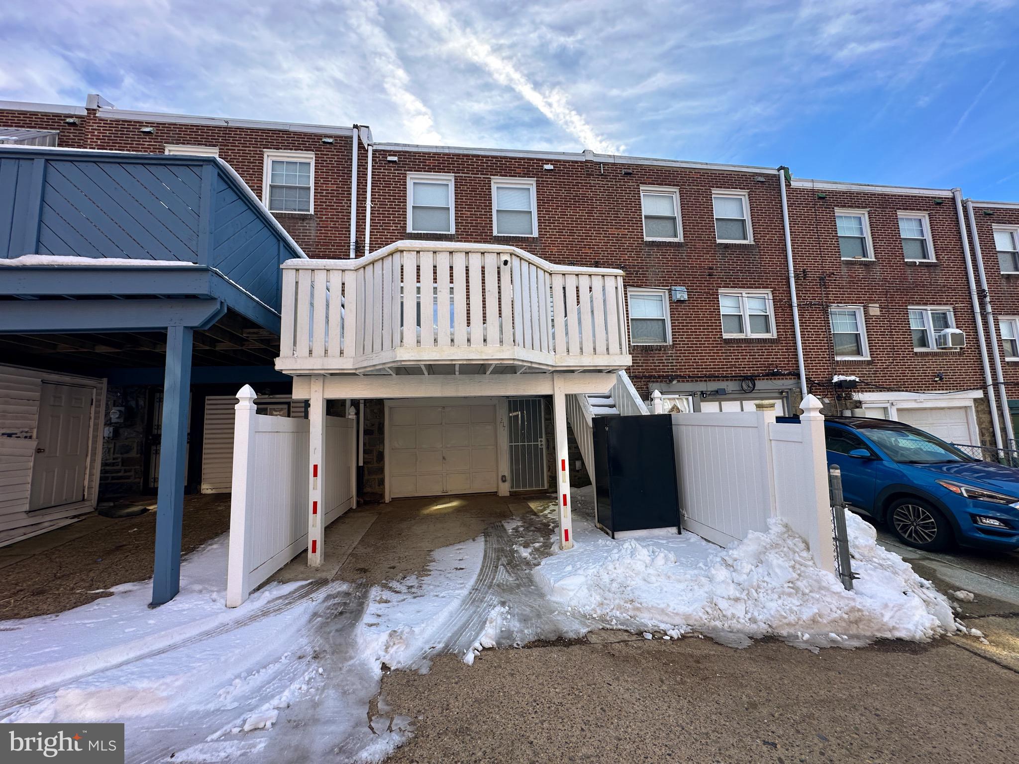 217 Stevens Street Philadelphia, PA 19111 - Photo 17 of 18 a front view of a house with a yard