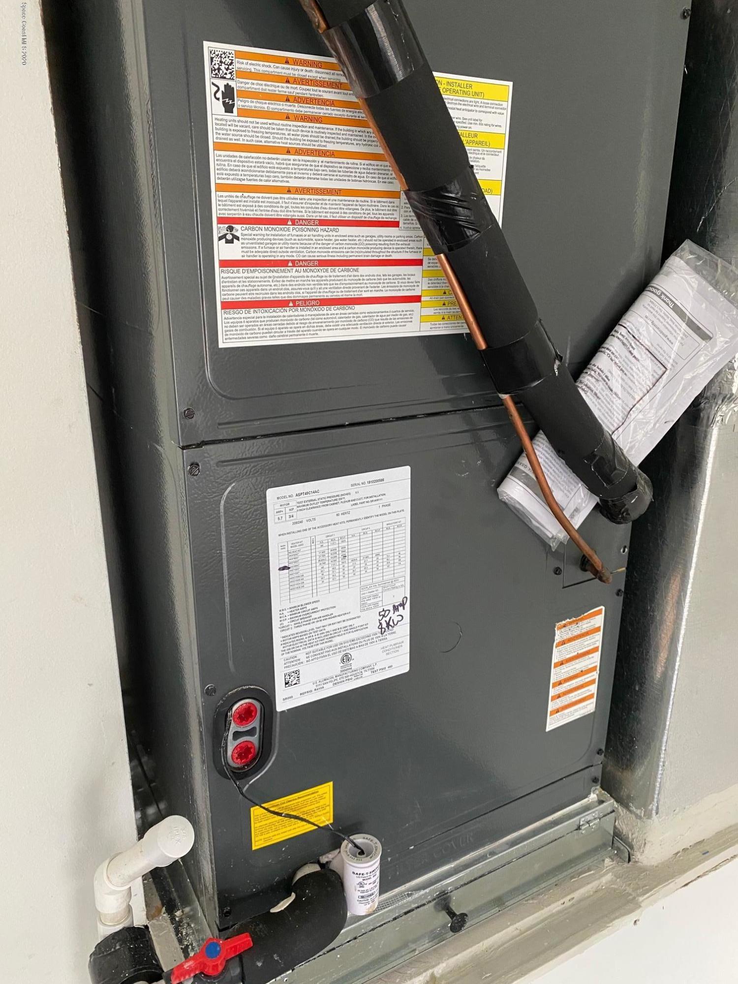 1191 Meadowbrook Road Northeast Palm Bay, FL 32905 - Photo 23 of 32 New Air Handler