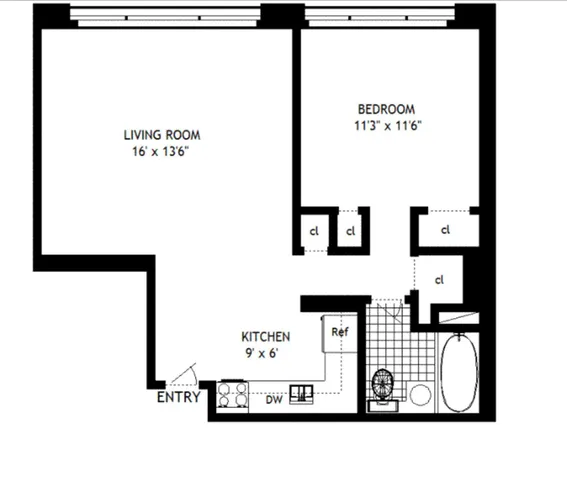 $3,800 | 333 East 45th Street, Unit 9E | Midtown East