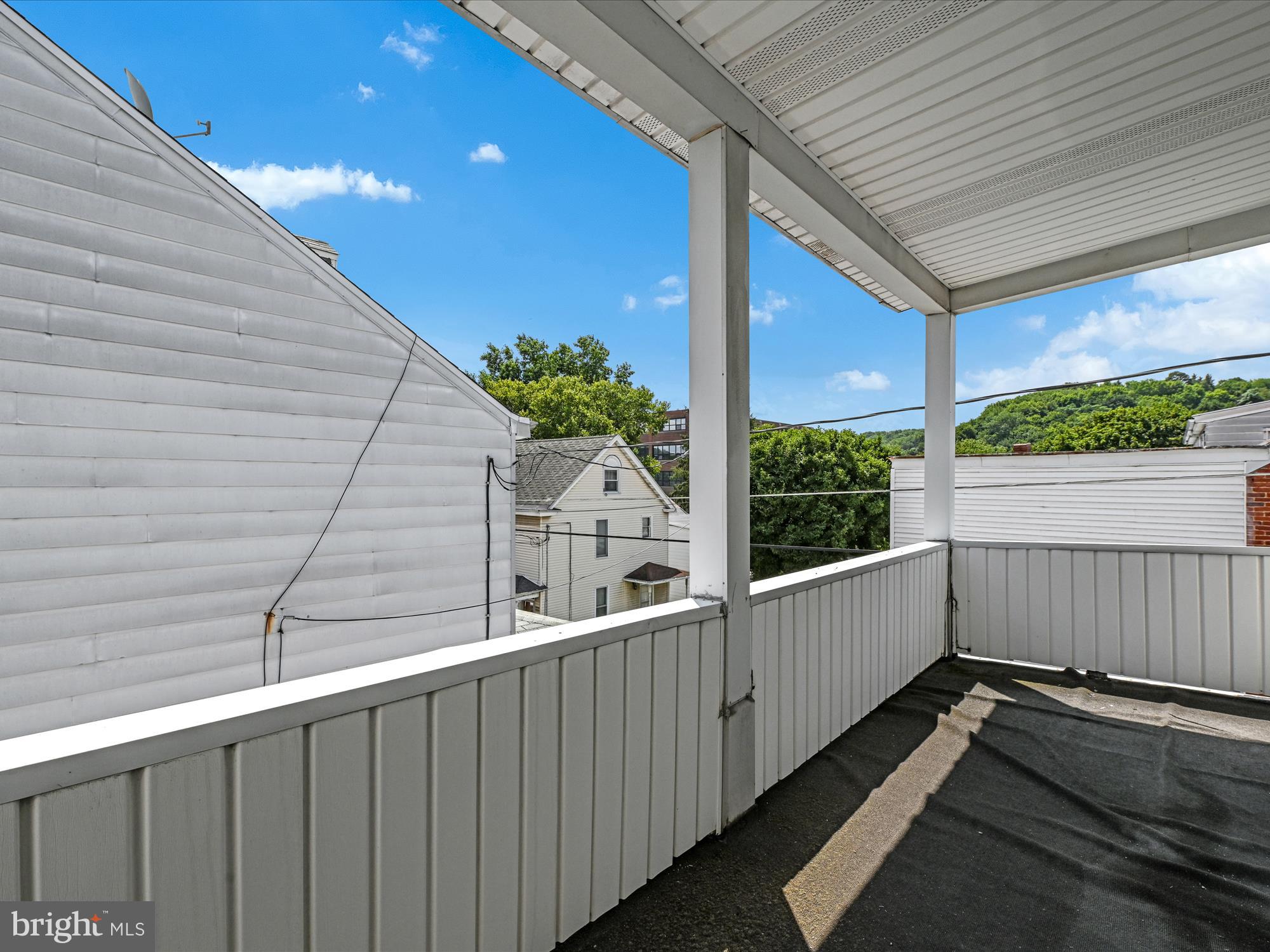 303 North Front Street Minersville, PA 17954 - Photo 20 of 23 2nd Floor Balcony