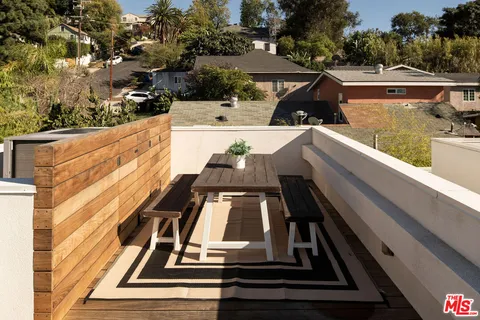 a view of outdoor space with seating area