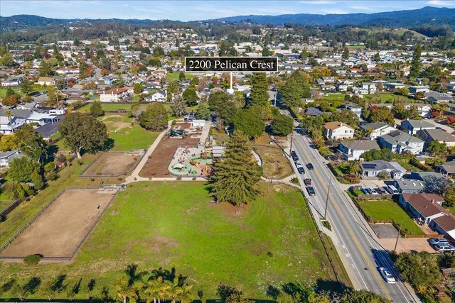 a view of a street with houses