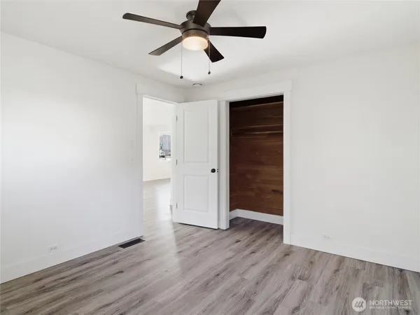 wooden floor in an empty room
