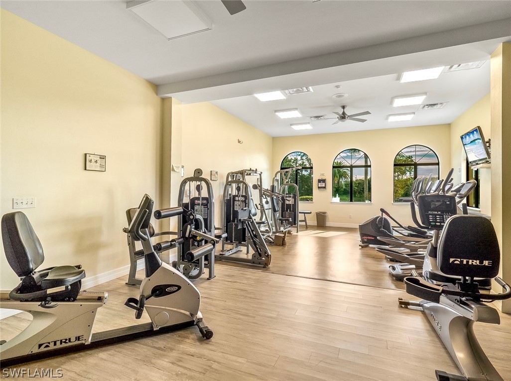 13166 Heather Ridge Loop Fort Myers, FL 33966 - Photo 30 of 31 a view of a room with gym equipment