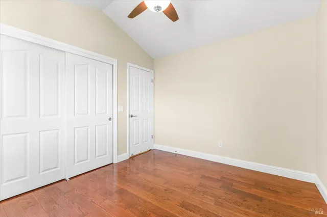 wooden floor in an empty room