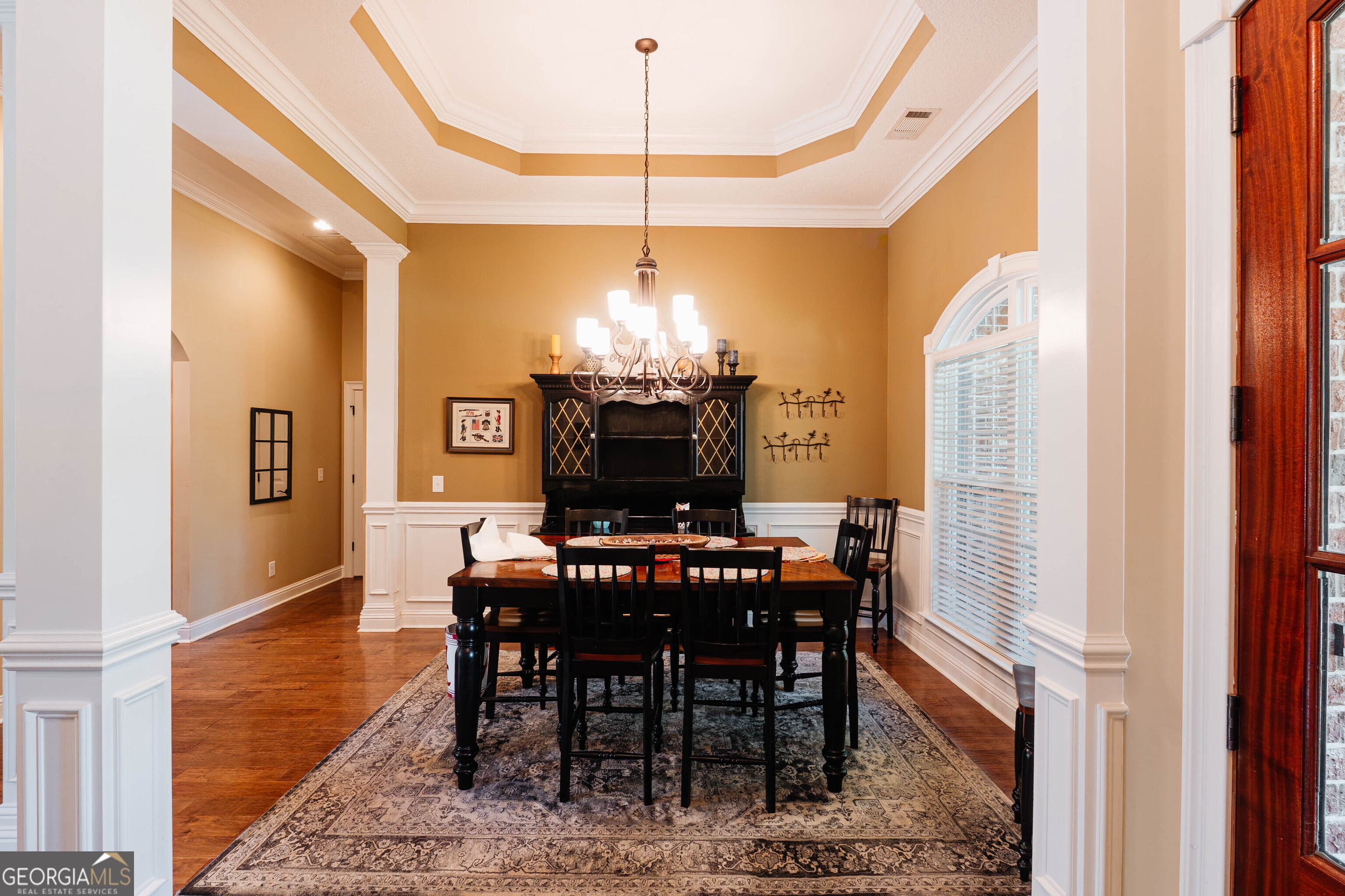 501 Old Bridge Road Warner Robins, GA 31088 - Photo 7 of 54 a view of a dining room with furniture window and wooden floor