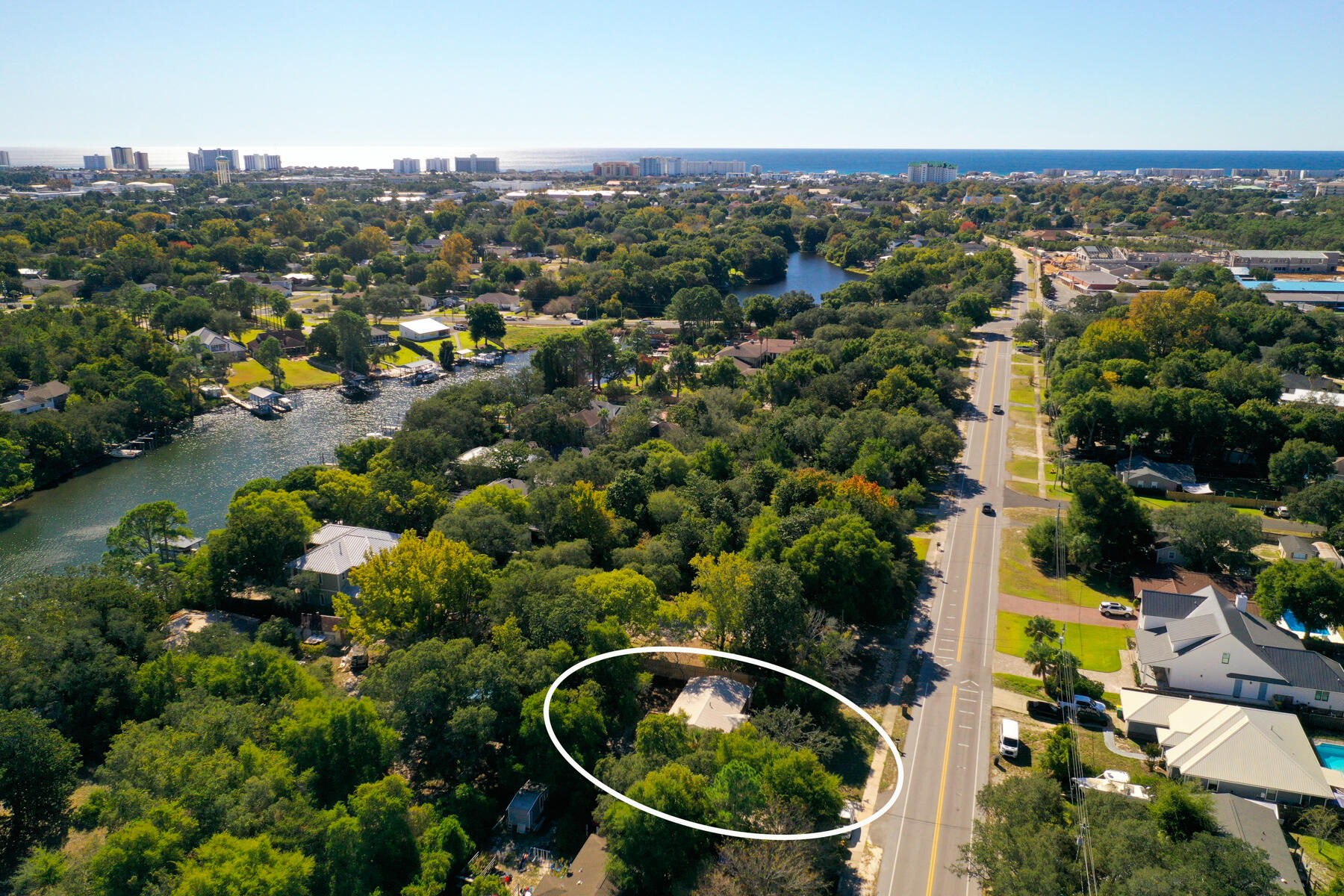 612 Beach Drive Destin, FL 32541 - Photo 33 of 34 an aerial view of multiple house