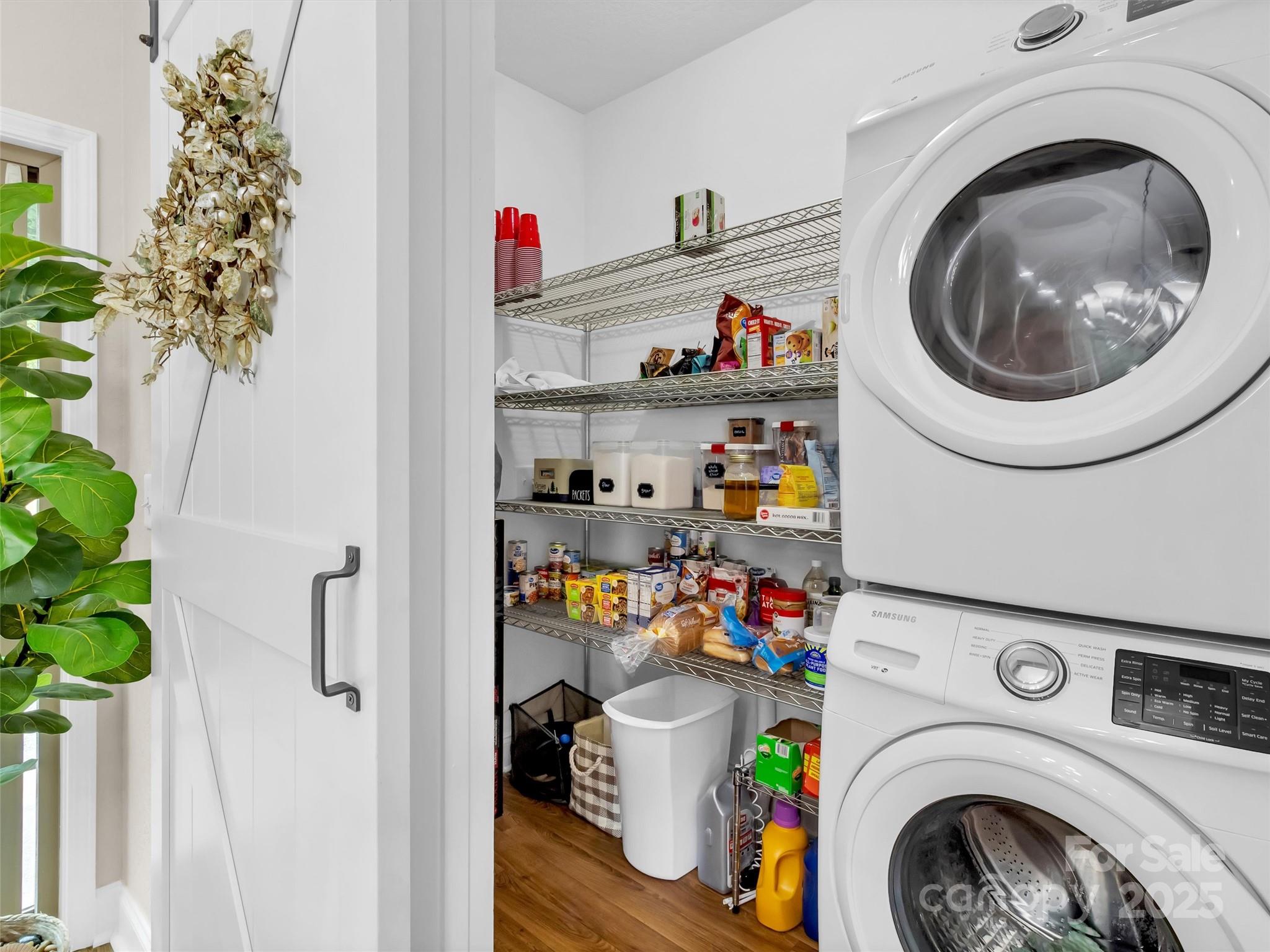 4823 Max Patch Road Clyde, NC 28721 - Photo 7 of 47 a utility room with dryer and washer