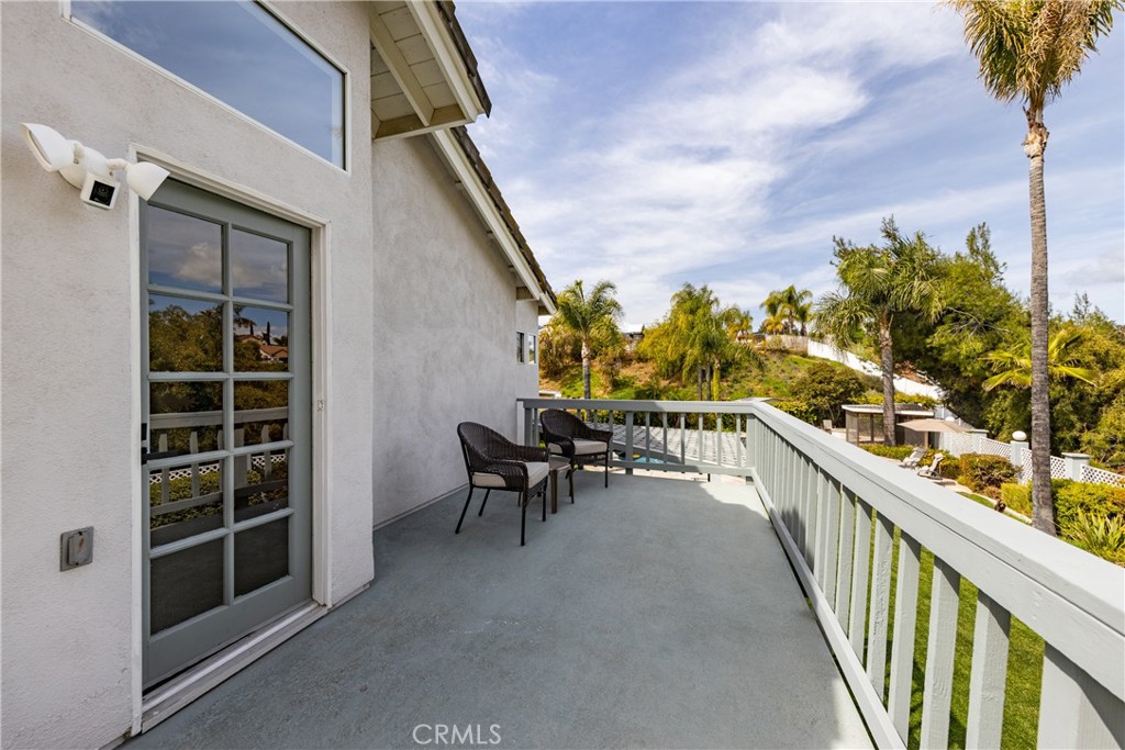 1951 Annapolis Circle Corona, CA 92881 - Photo 24 of 42 a view of a balcony with chairs