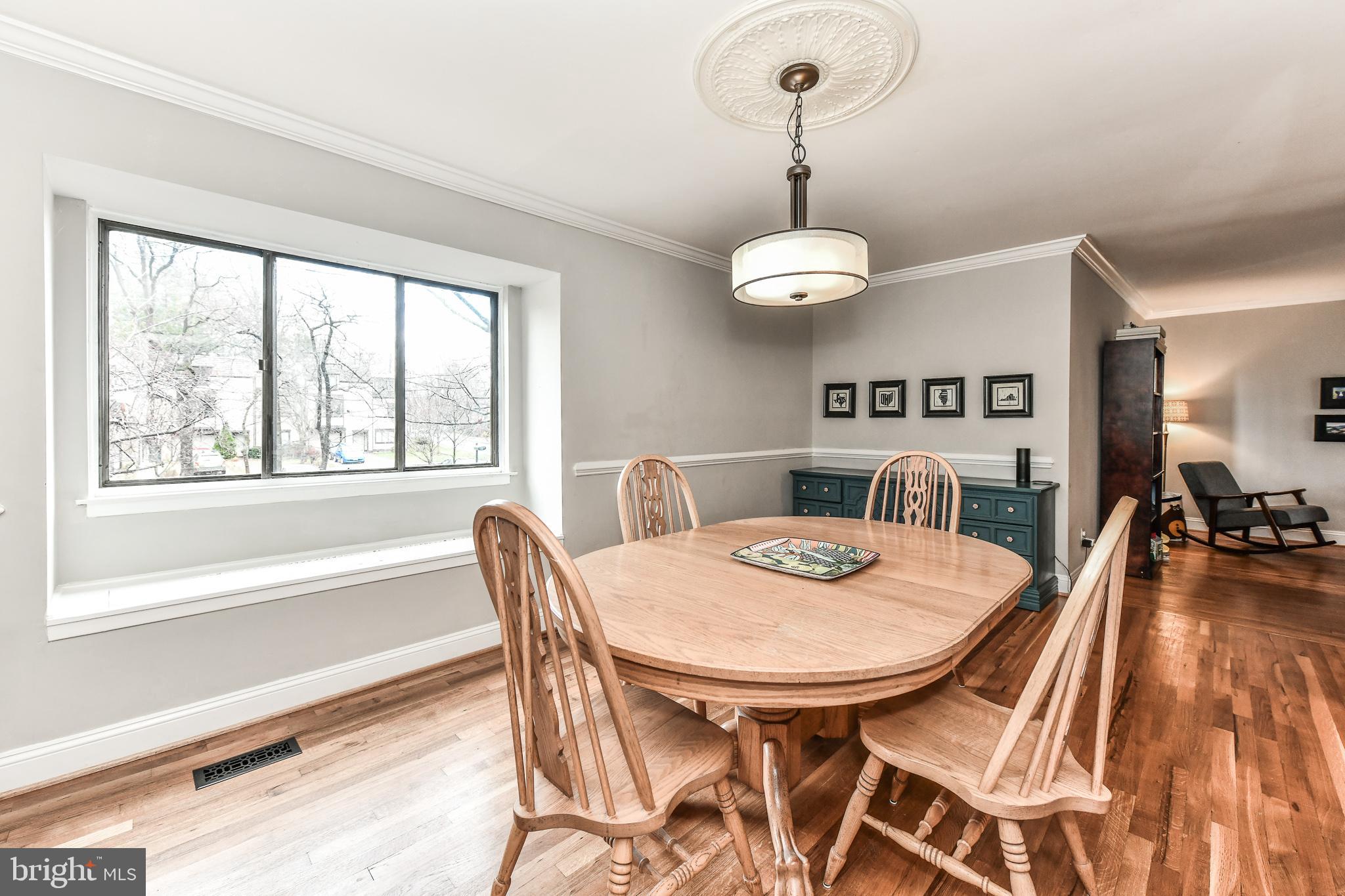 1563 Scandia Circle Reston, VA 20190 - Photo 19 of 41 Formal Dining Room - w/ Bay Window & Storage Bench