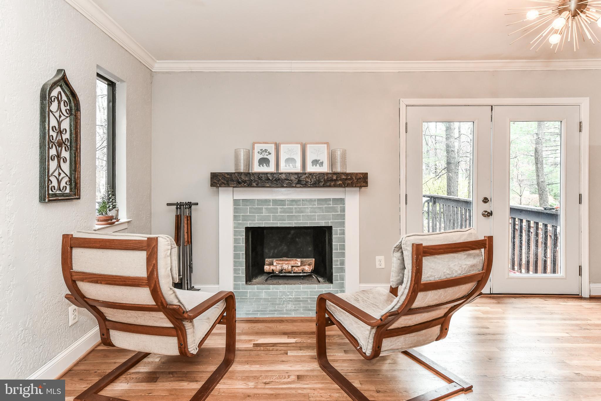 1563 Scandia Circle Reston, VA 20190 - Photo 23 of 41 Handsomely updated Wood Burning Fireplace