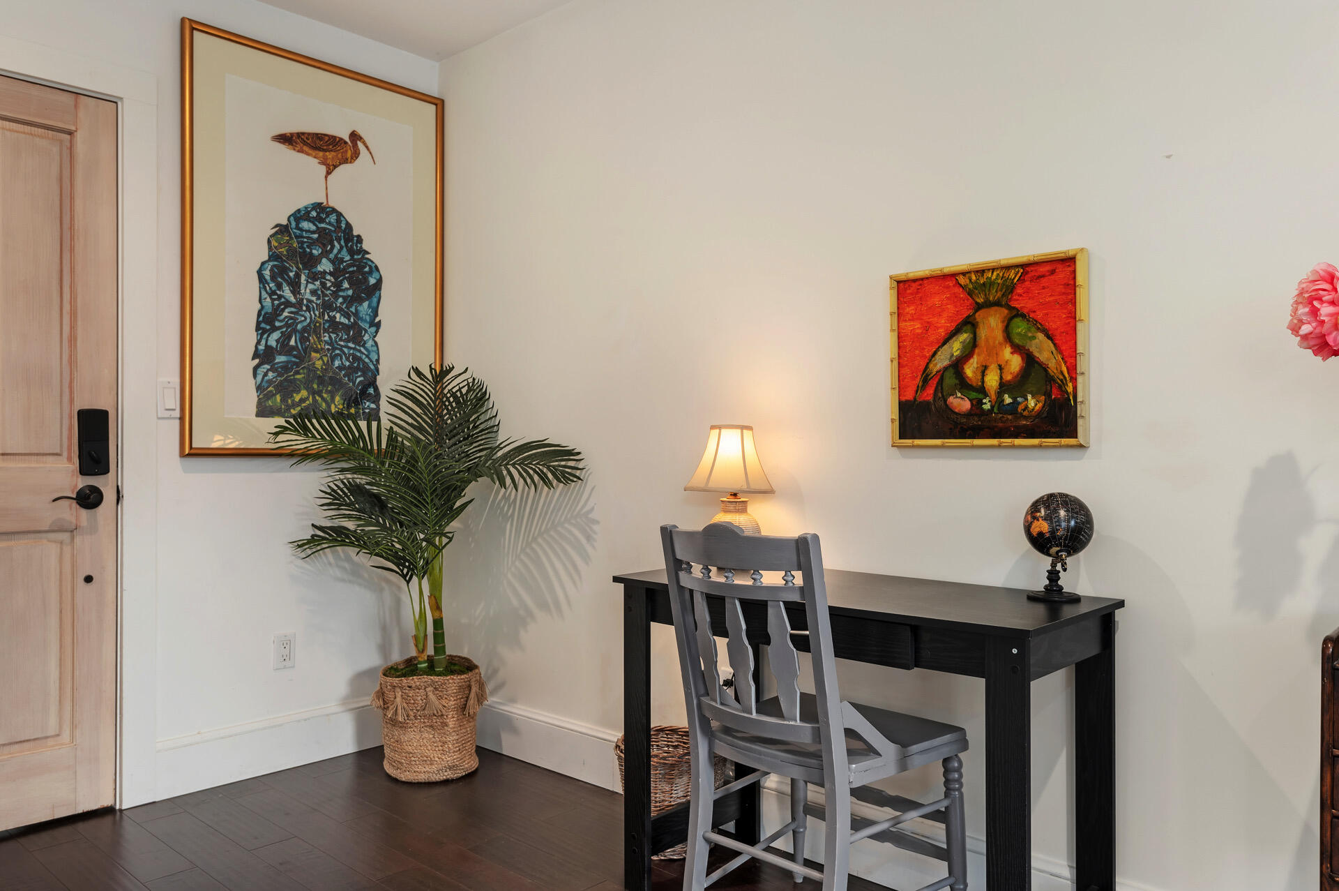 Undisclosed Address Santa Barbara, CA 93101 - Photo 6 of 27 a table with vase and flowers on it