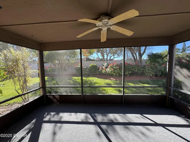 a view of a large window with an outdoor space
