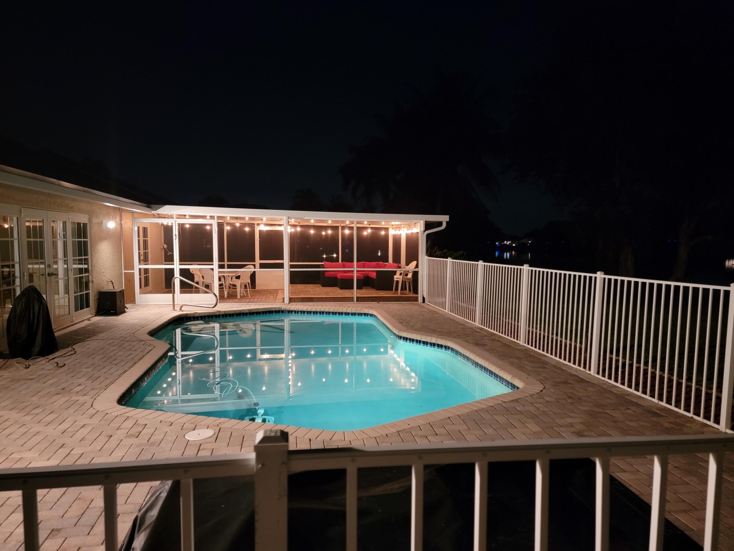 9680 Lancaster Place Boca Raton, FL 33434 - Photo 51 of 68 night pool pic2