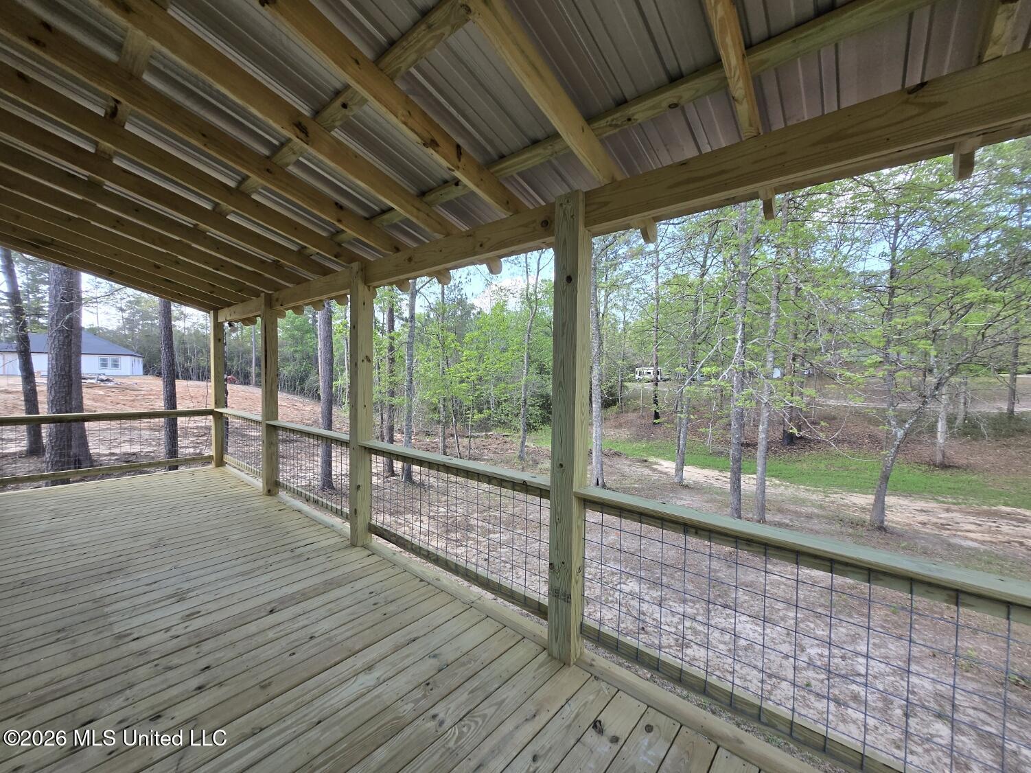 401 George Ford Road Carriere, MS 39426 - Photo 15 of 19 Rear covered deck