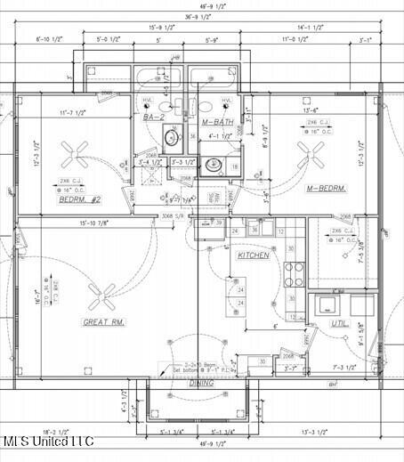 401 George Ford Road Carriere, MS 39426 - Photo 19 of 19 Floor plan