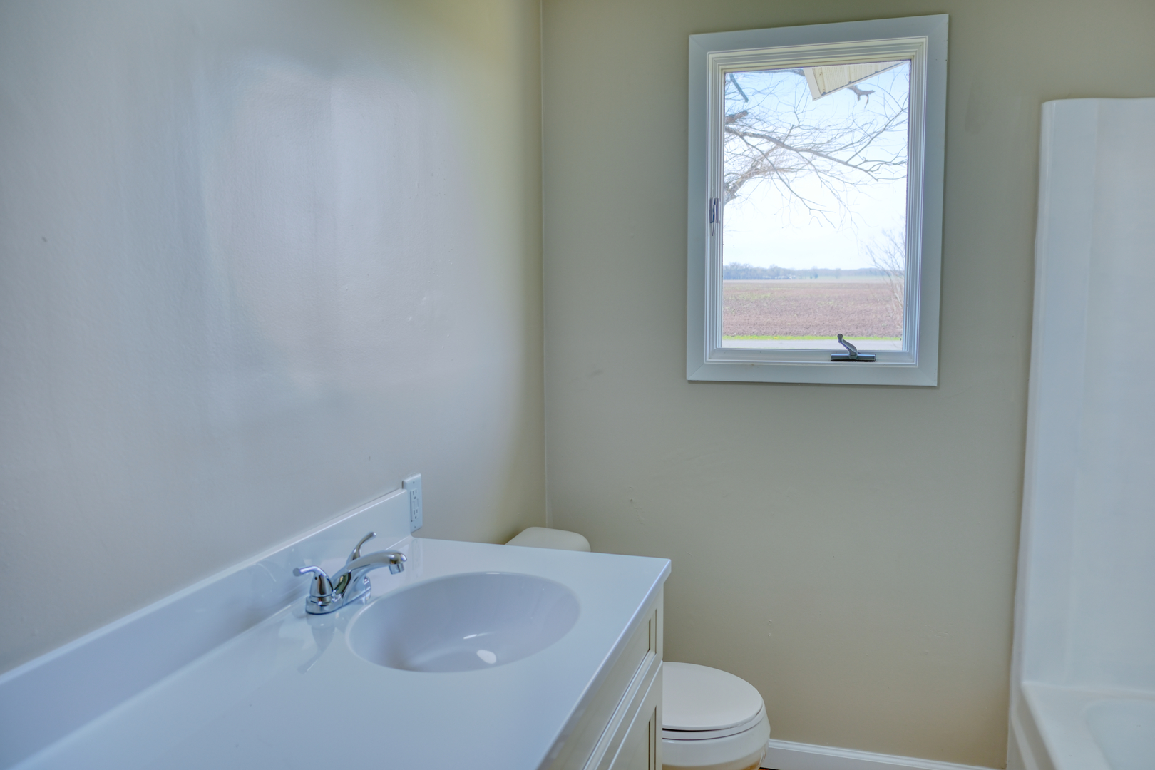 676 Swan Pond Road Jacob, IL 62950 - Photo 12 of 42 a bathroom with a sink mirror and toilet