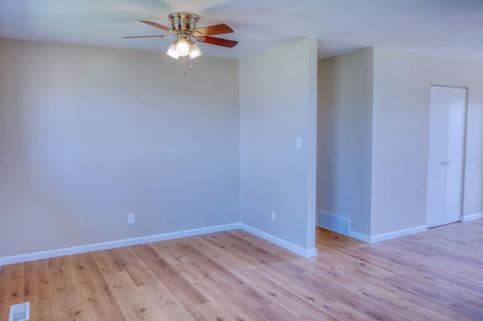 676 Swan Pond Road Jacob, IL 62950 - Photo 15 of 42 a view of an empty room with wooden floor