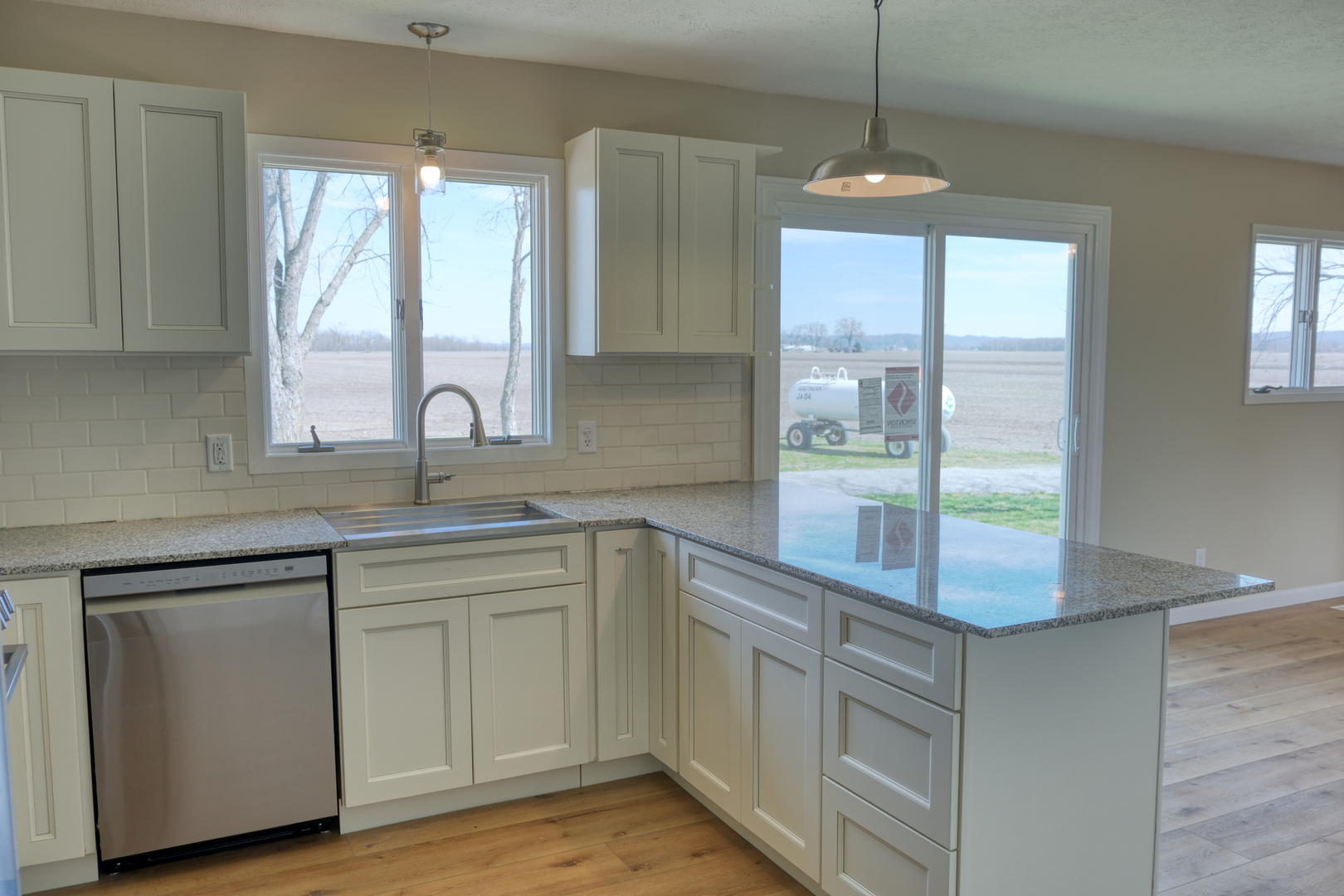 676 Swan Pond Road Jacob, IL 62950 - Photo 17 of 42 a kitchen with cabinets and window