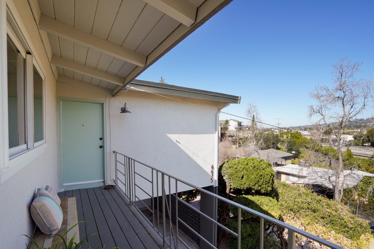 4615 Redding Street Oakland, CA 94619 - Photo 42 of 49 a view of a balcony with furniture